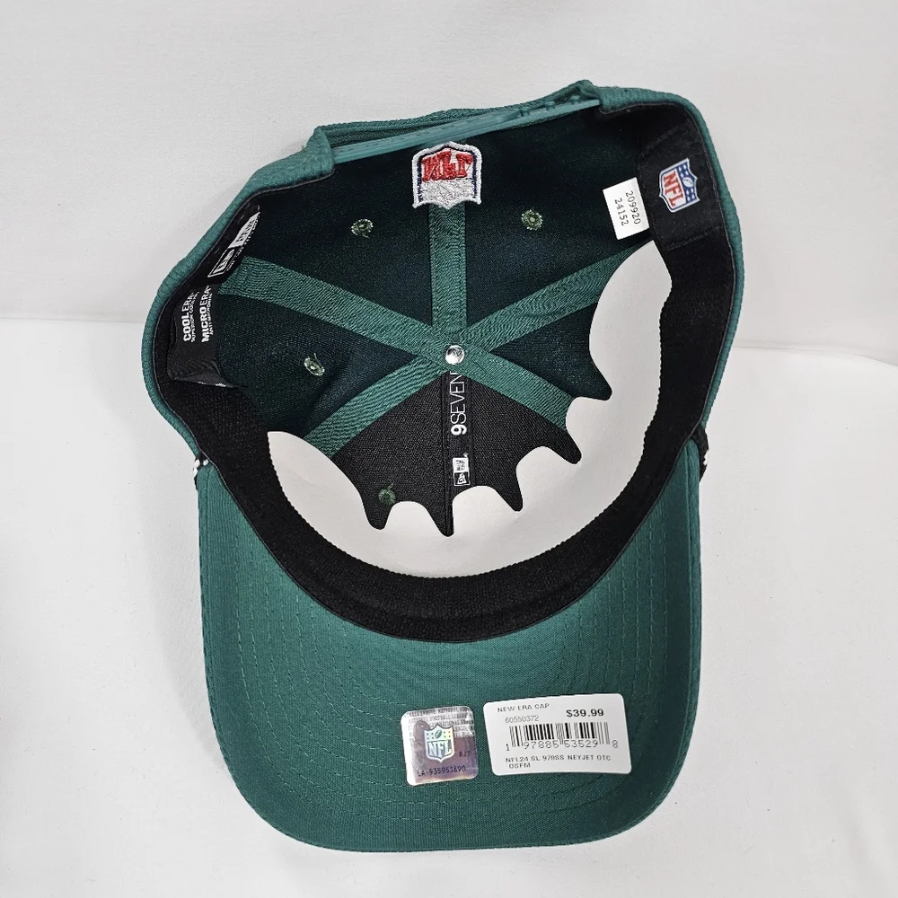 New Era New York Jets 9SEVENTY Stretch-Snap Rope Green NFL Hat NWT Football Fan